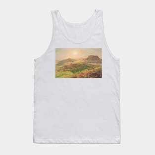 View of the Acropolis, Athens by Frederic Edwin Church Tank Top